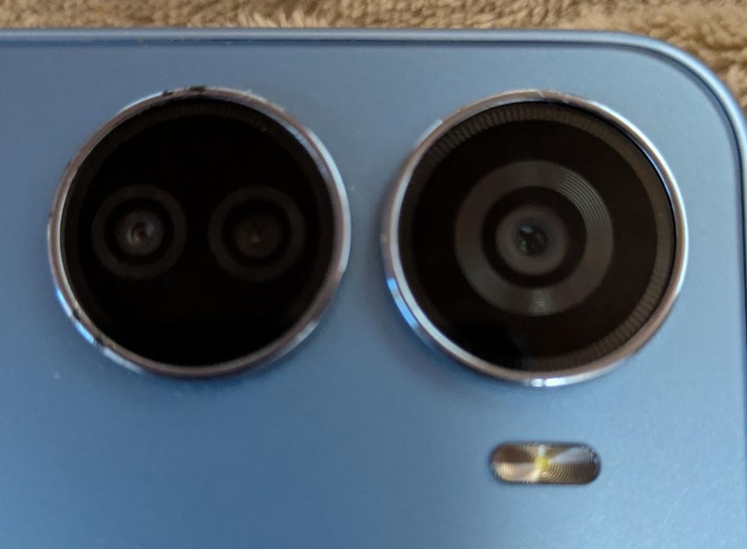 【中古】Libero 5G IV A302ZT / ZTE ブルー 128GB