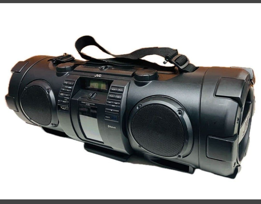 ⭐JVC ケンウッド パワードウーハーCDシステムブラック RV-NB90