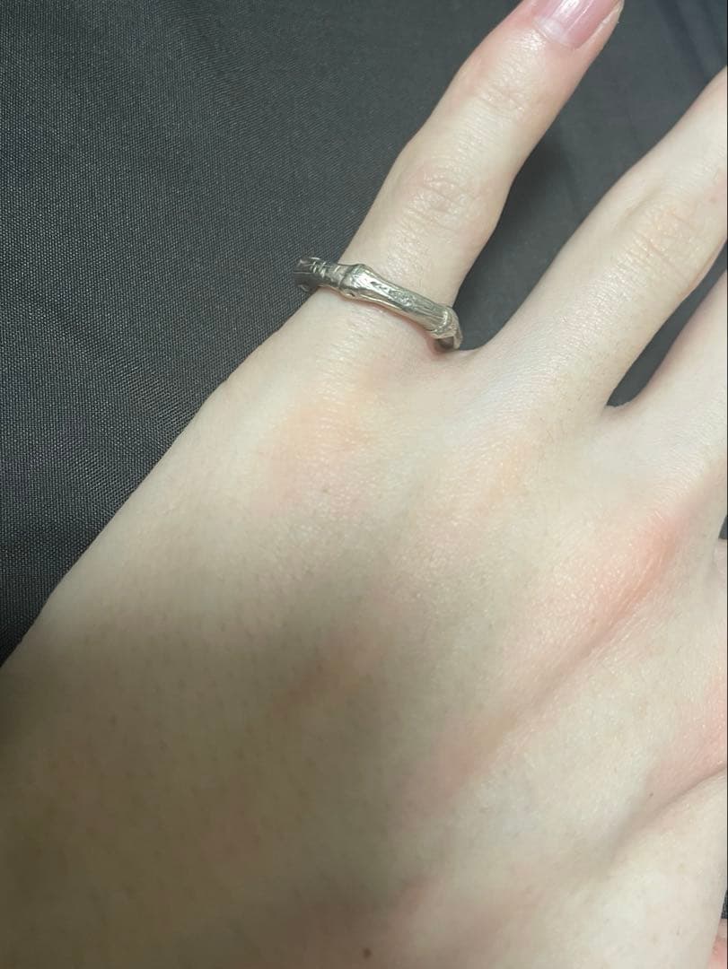 ティファニー バンブー リング Tiffany 7号 ピンキーリング