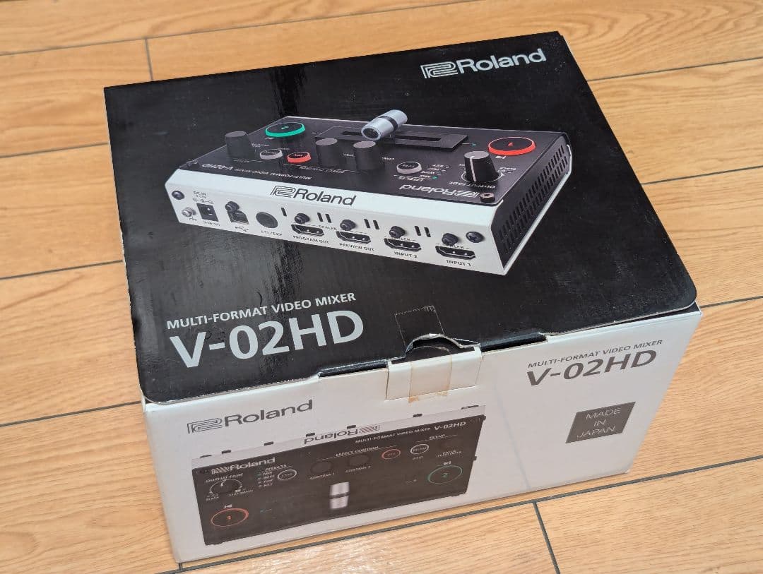 k*5様 Roland V-02HD マルチフォーマットビデオミキサー