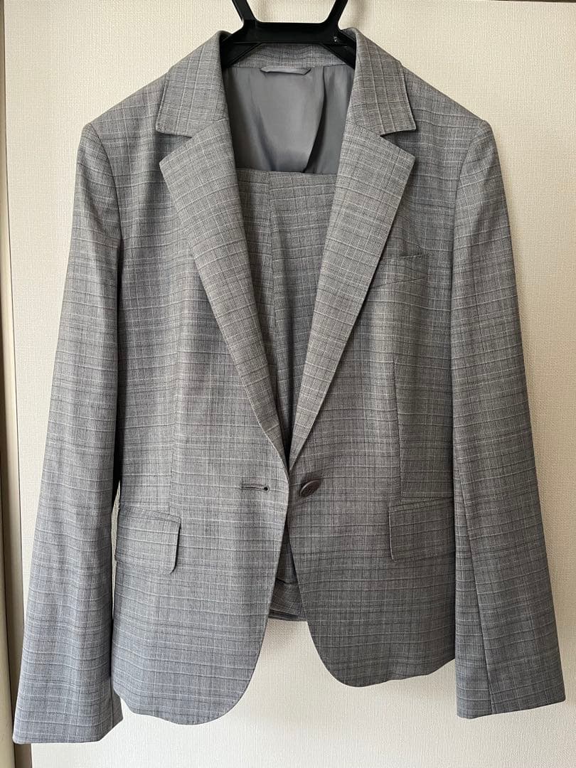 THE SUIT COMPANY グレー ビジネススーツ パンツセット