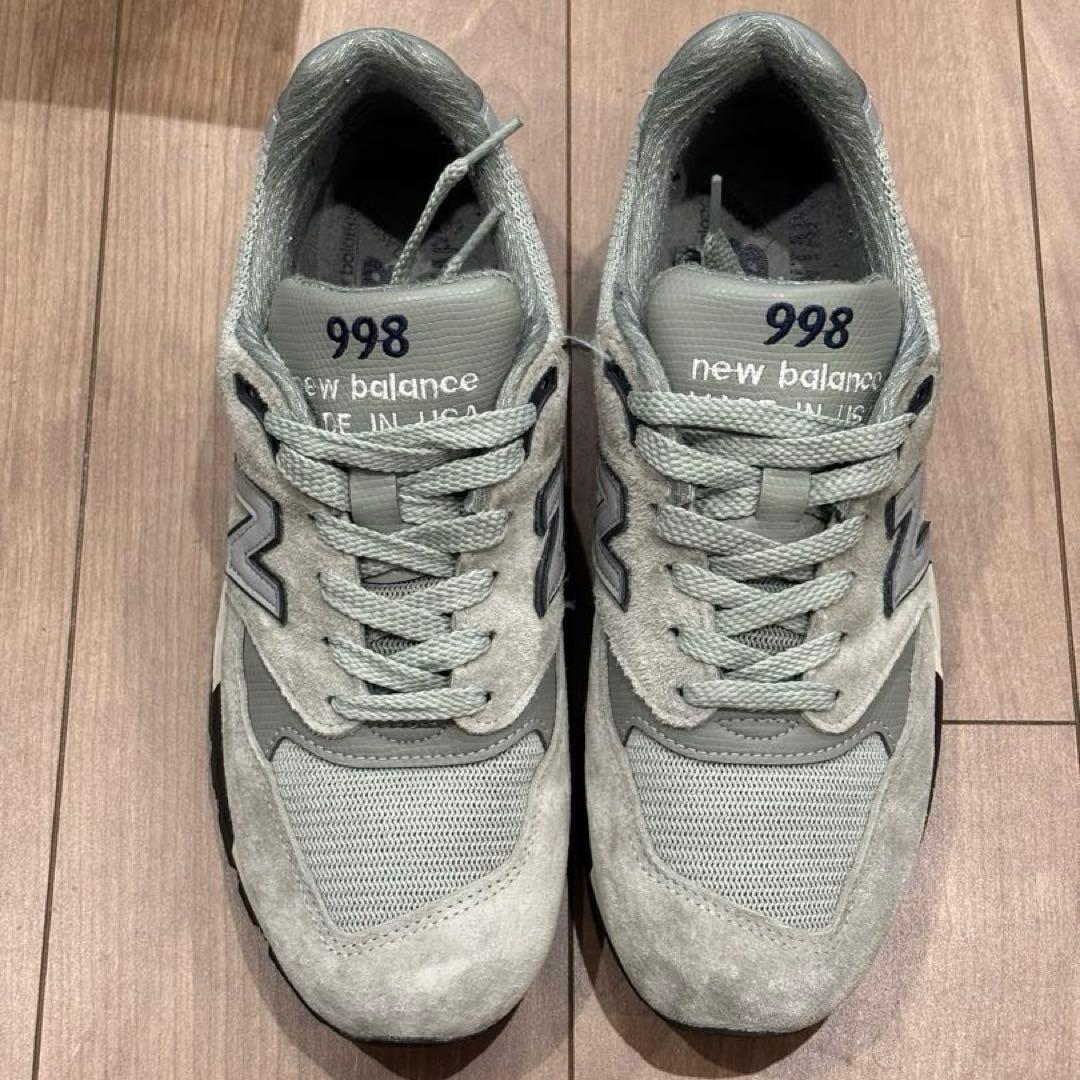 WTAPS × New Balance 998 \"Gray\" 26.5 cm