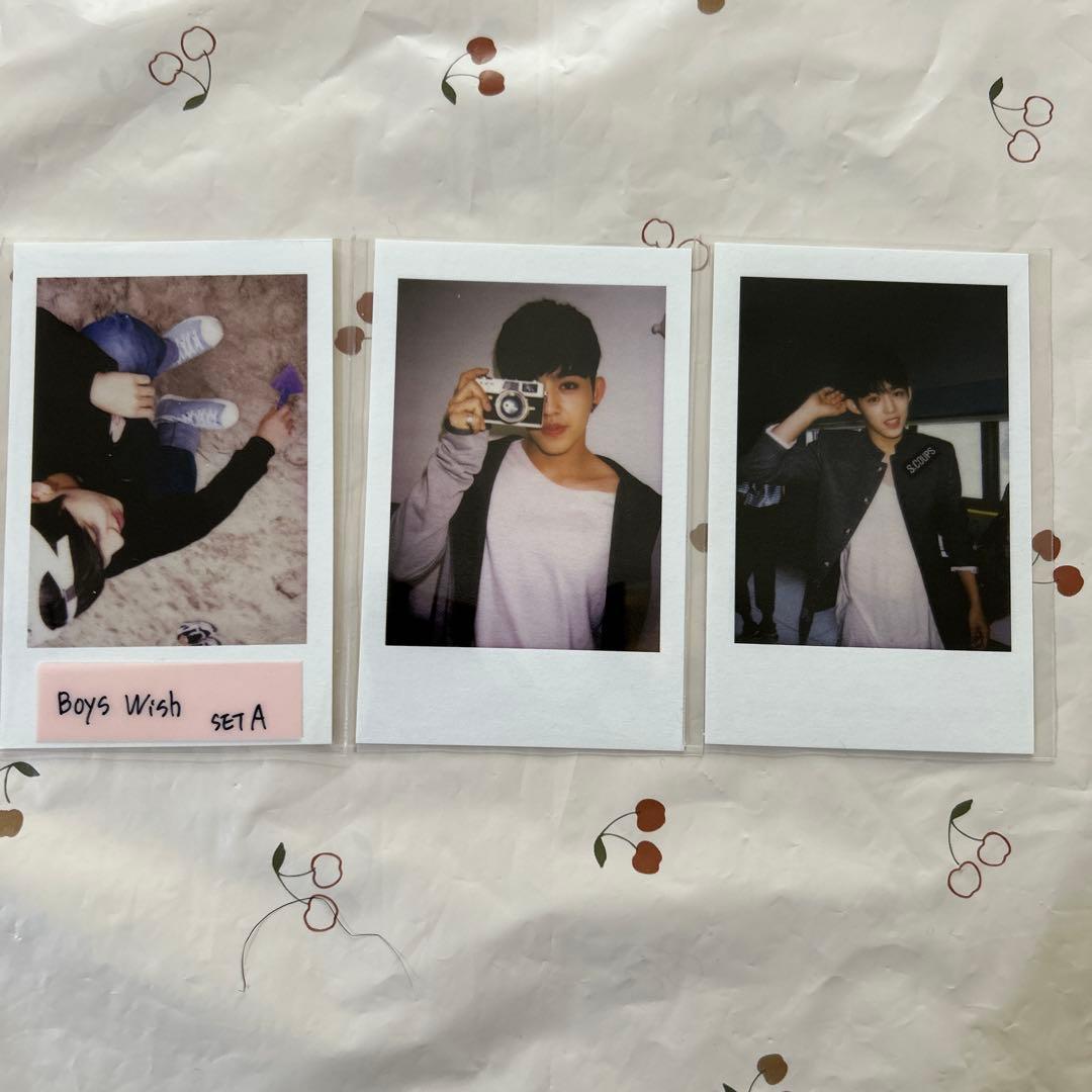 SEVENTEEN Boys Wish トレカ　エスクプス