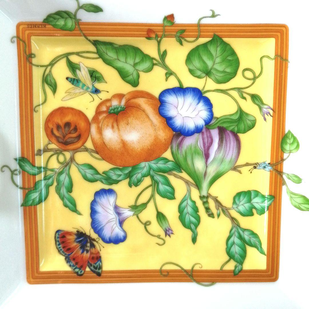 エルメス　HERMES　シエスタ　アッシュトレイ　灰皿　陶器　美品