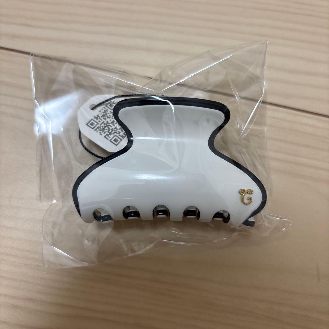 【新品未使用】コンプレックスビズ　バンスクリップ　バイカラー　ホワイト