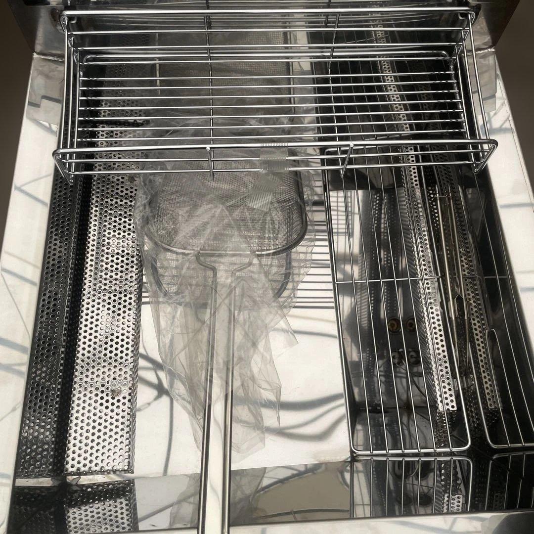 未使用品マルゼン業務用卓上ガスフライヤーMGF-12TJ プロパンガス用