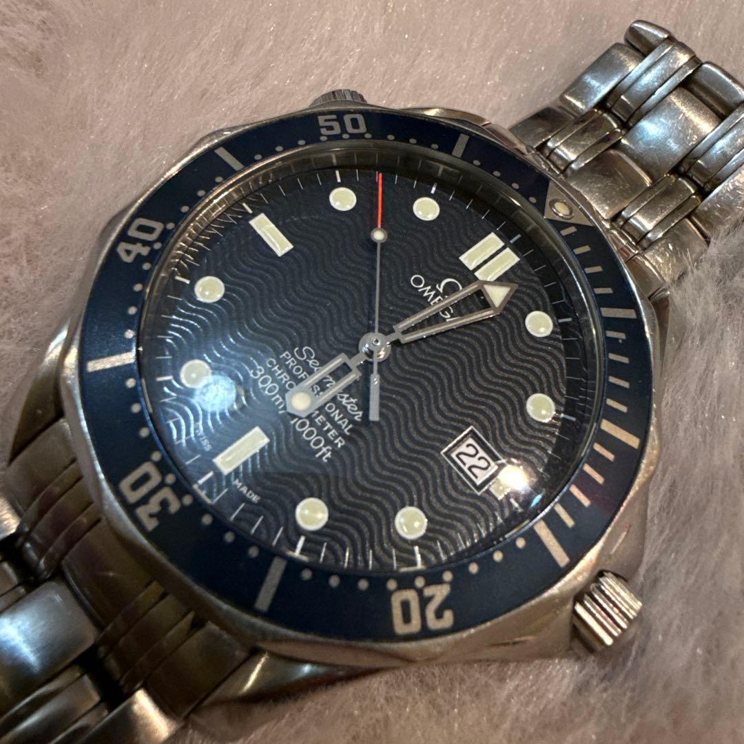 OMEGA シーマスター プロフェッショナル 300m クォーツ 青文字盤