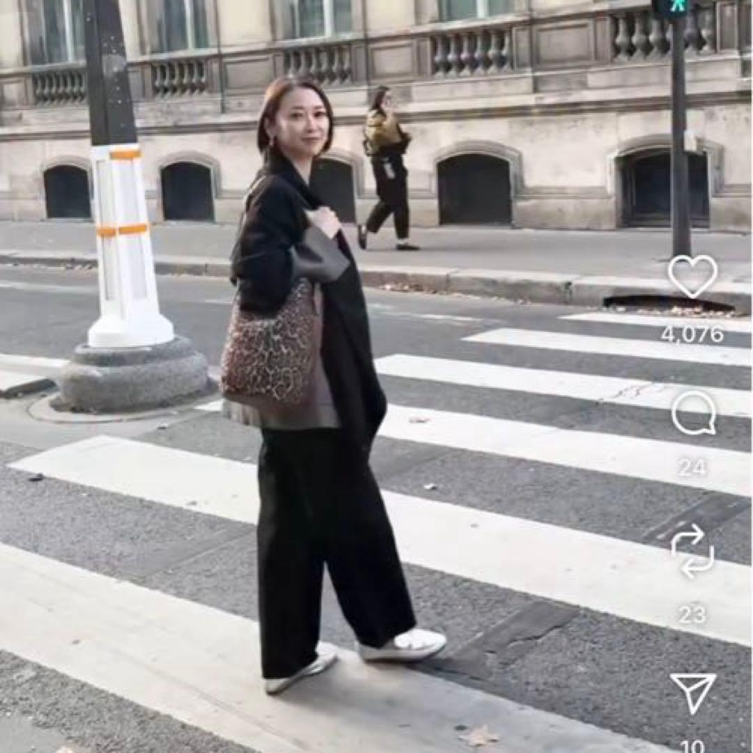 【辺見えみりさん着用】TOD'Sロンハーマン24cmコラボローファー37ゴールド