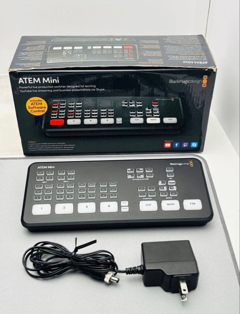Blackmagic Design ATEM Mini ビデオスイッチャー