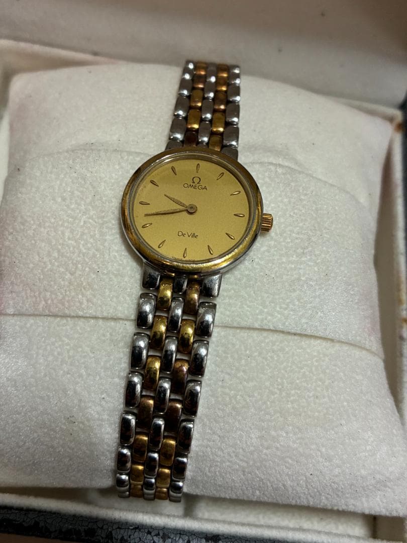 【OMEGA／オメガ】De Ville（デビル）レディース腕時計 ジャンク品