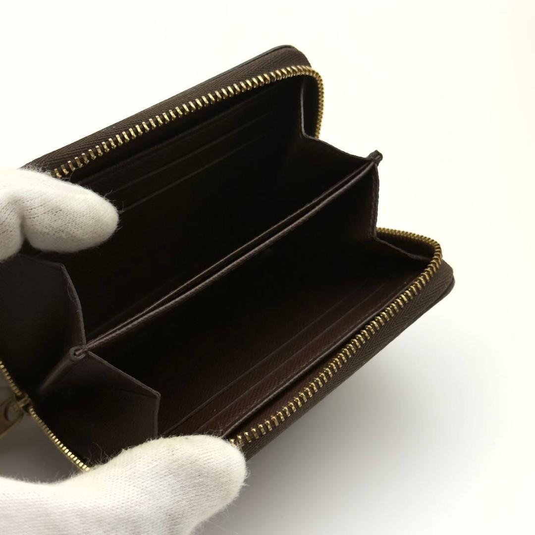 ルイヴィトン【未使用に近い】ダミエ　エベヌ　ジッピーパース　小銭入れ