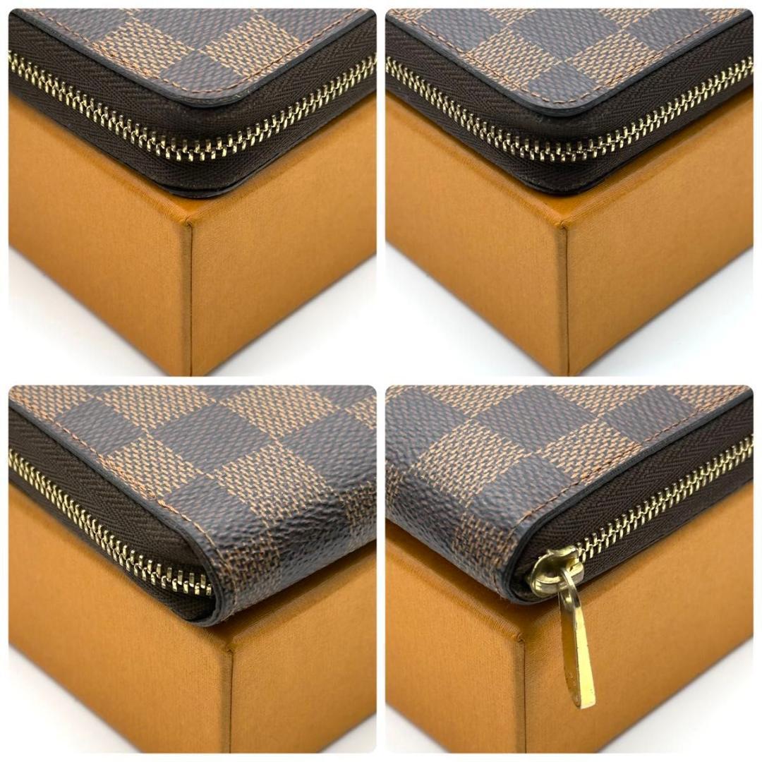 ルイヴィトン【未使用に近い】ダミエ　エベヌ　ジッピーパース　小銭入れ