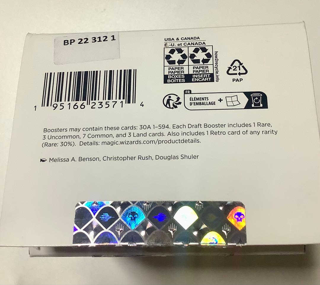 MTG 30th anniversary 未開封　1パック