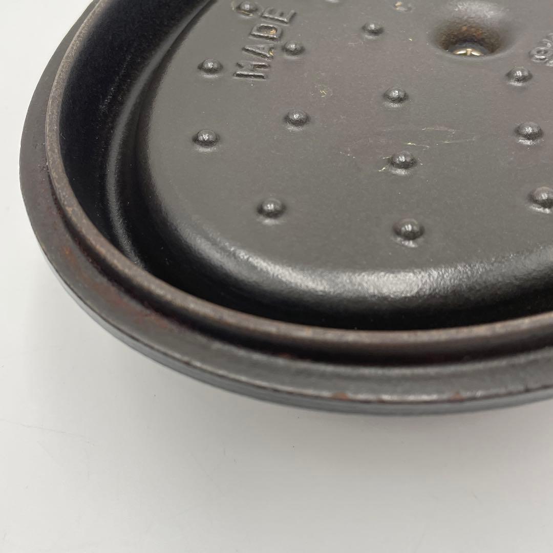 staub ストウブ　ピコ•ココット オーバル　23cm ブラック 両手鍋