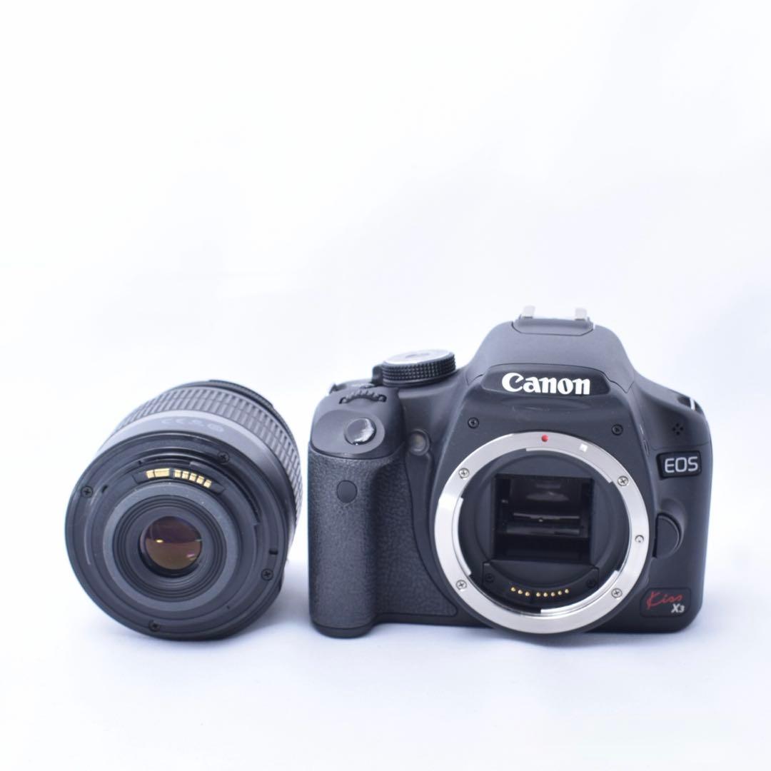 ✨️未使用に近いショット数✨️Canon Kiss X3 標準ズームレンズセット