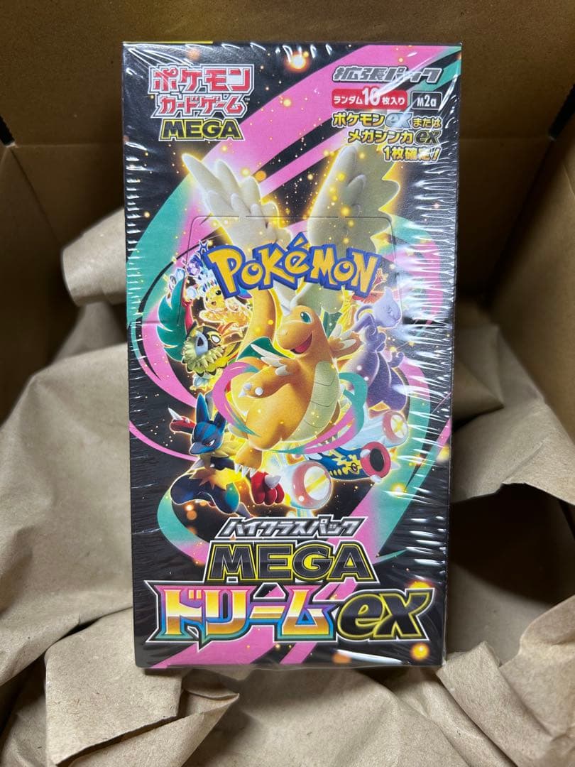 MEGAハイクラスパックMEGAドリームex BOX ポケモンカードゲーム