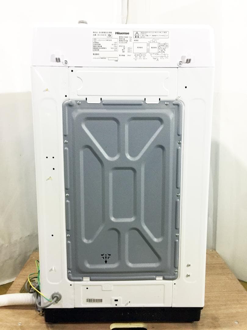2018年製★美品 中古★ハイセンス 5.5㎏ 洗濯機【HW-G55A-W】