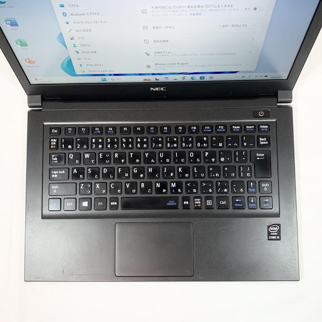 【オフィス付き】ノートパソコン　軽量／875g　Windows11／Webカメラ