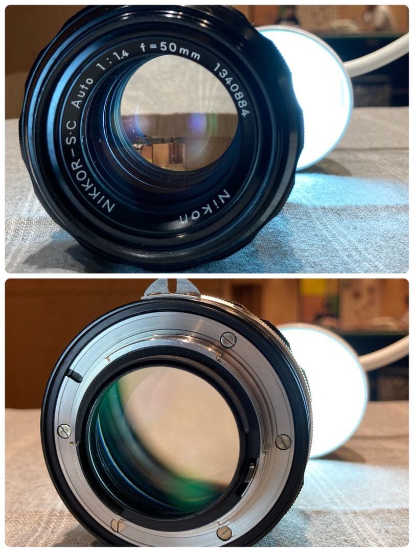 nikon ftn＊50mm f1.4★完動品＊美品＊初期保証＊作例多数！