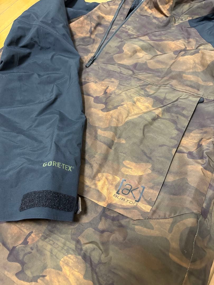 [ak] BURTON GORE-TEXスノーボードウェア M 迷彩