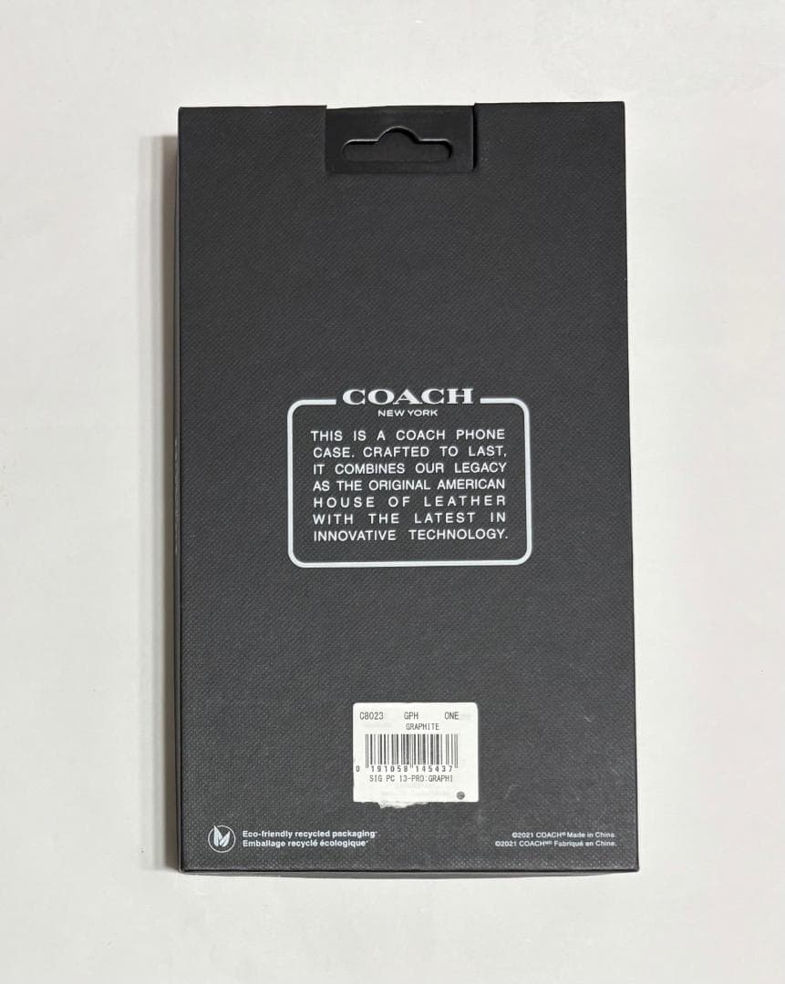◆新品◆ COACH iPhone13 pro ケース CO-401