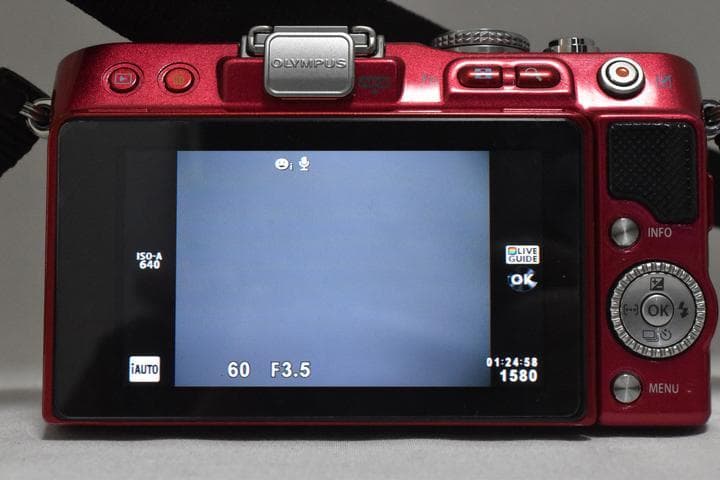 OLYMPUS PEN E-PL3 レッド レンズキット