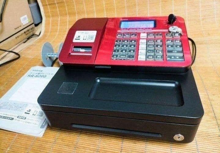 カシオレジスター　SR-S200　最新機種　スマホで設定売上管理　688808