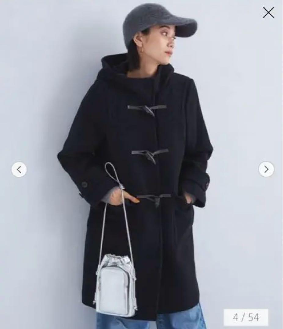 ロングダッフルコート グリーンレーベルリラクシング