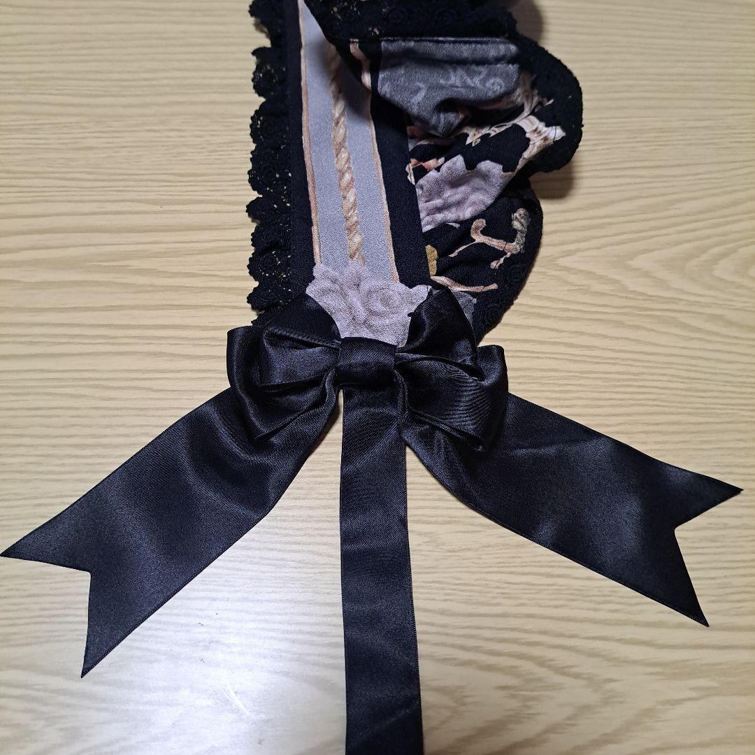 ALICE and the PIRATES　ヘッドドレス　ブラック　ゴスロリ