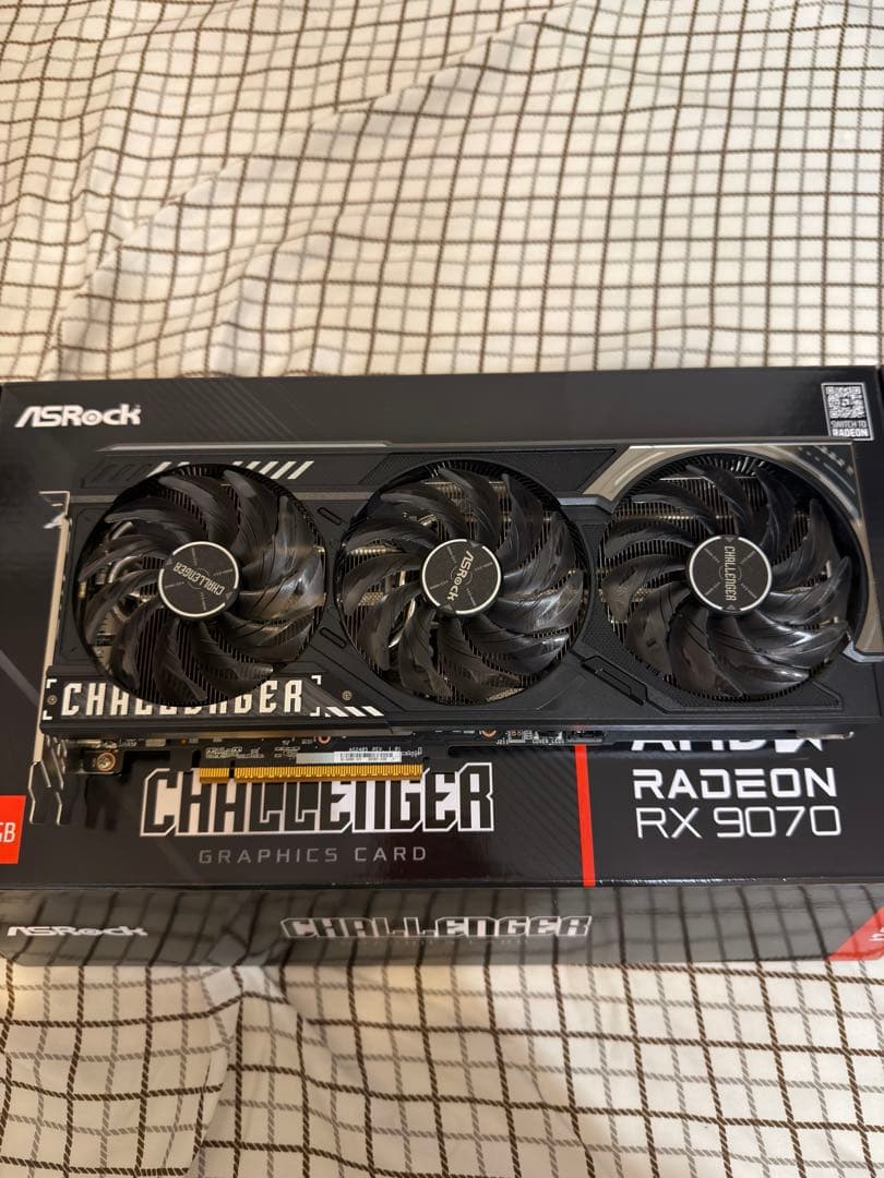 グラフィックボード・グラボ・ビデオカード Asrock CHALLENGER AMD RADEON RX9070 16GB
