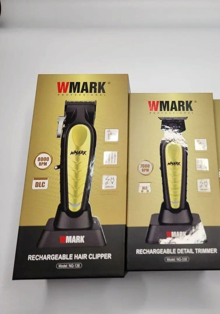 WMARK ゴールドシリーズ 2点セット（バリカン・トリマー）