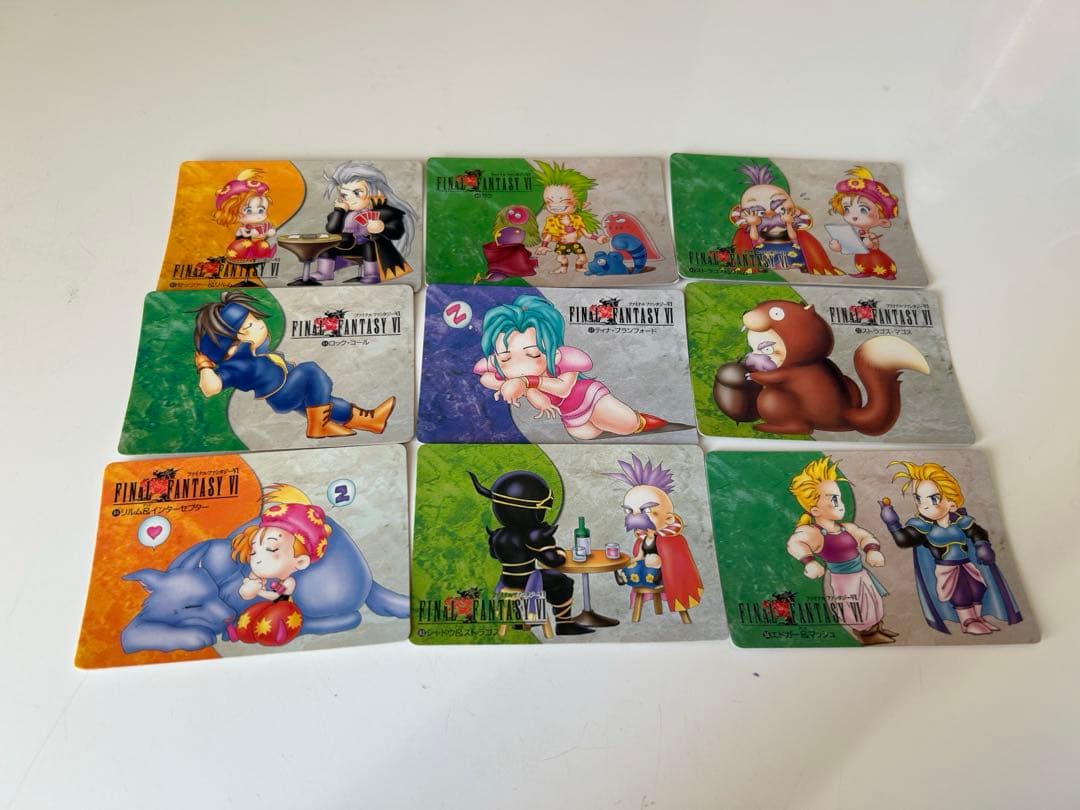 ファイナルファンタジー VI カードダス 64枚 まとめ売り