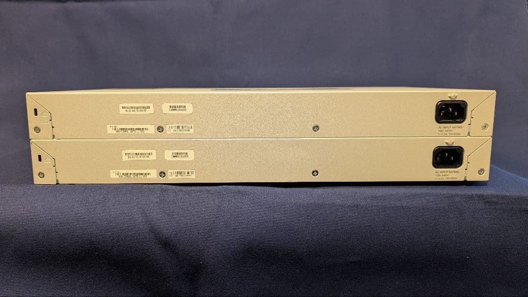 【CCNA、CCNP】CISCO C2960　静音タイプ　2台セット