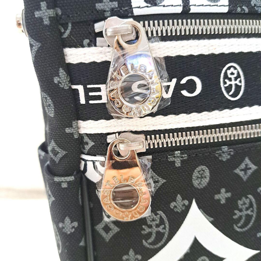 【極美品】カステルバジャック ニース ミニトートバッグ 038511 ブラック
