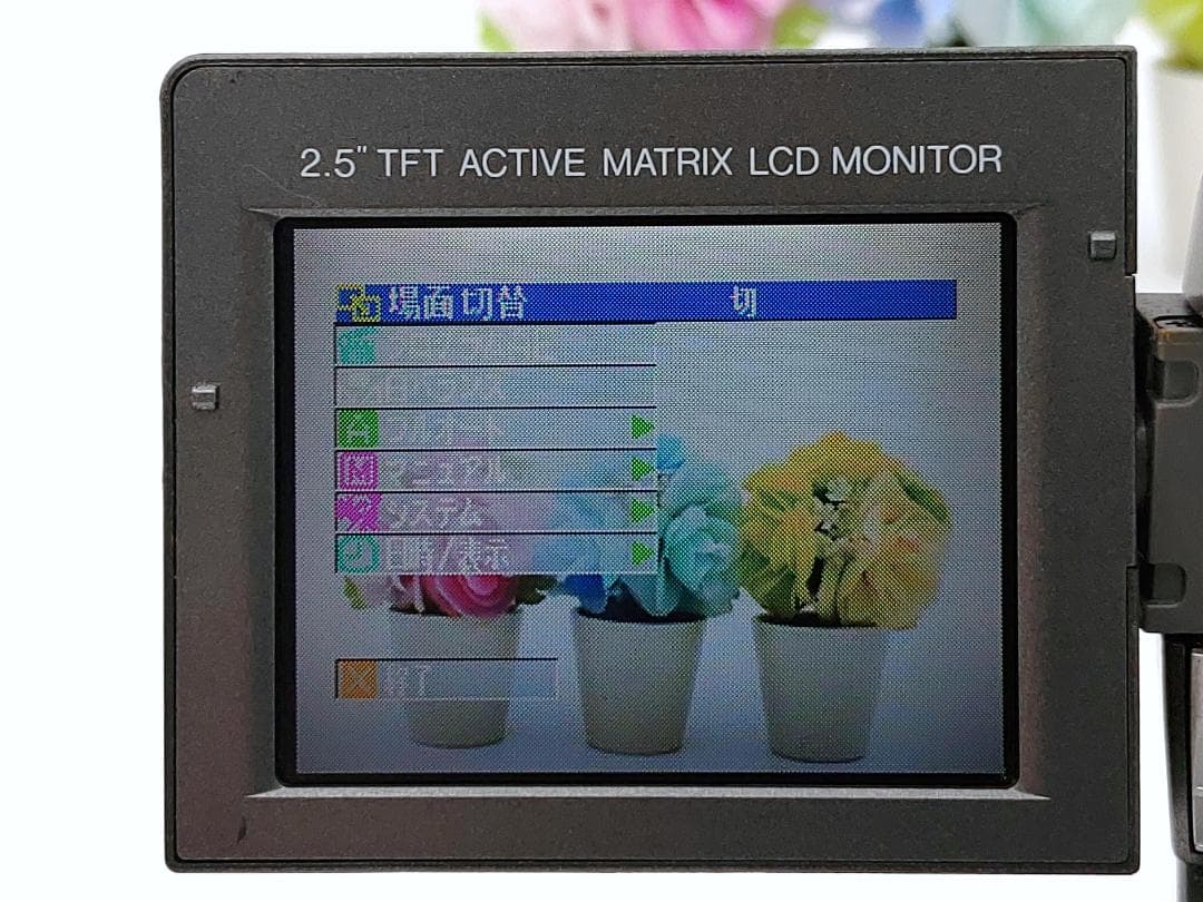 miniDVのダビングに！ Victor ビデオカメラ GR-DVX6K