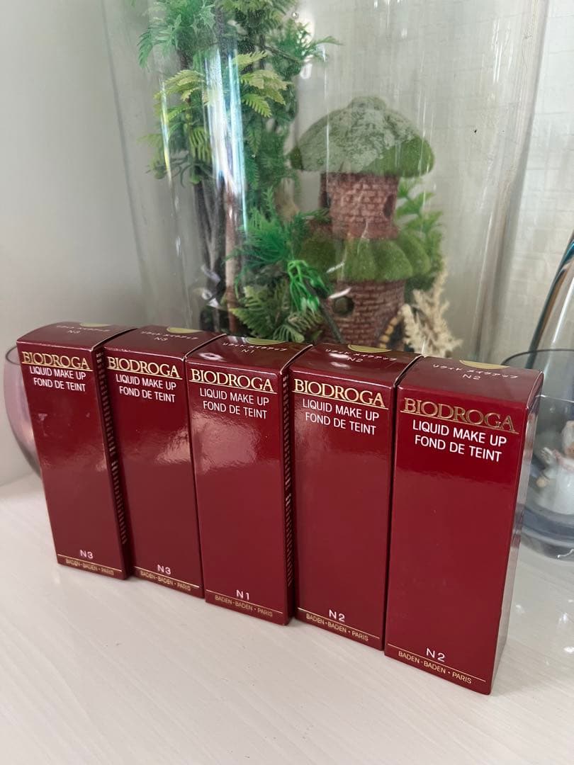 【未開封】 Biodroga リクィドメイクアップ N1、N2、N3X 5セット