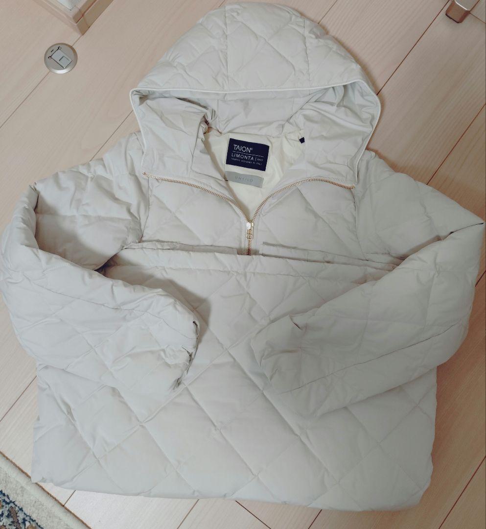 VERYベストダウン大賞◆TAION×UNFILO Aラインコート◆アイボリーS