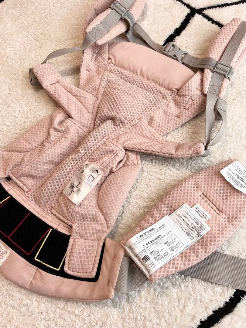 美品　エルゴベビー　 抱っこ紐　 オムニブリーズ　ピンククオーツ