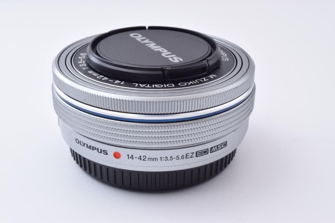 #48b 美品 オリンパス 電動パンケーキ ズームレンズ 14-42mm EZ