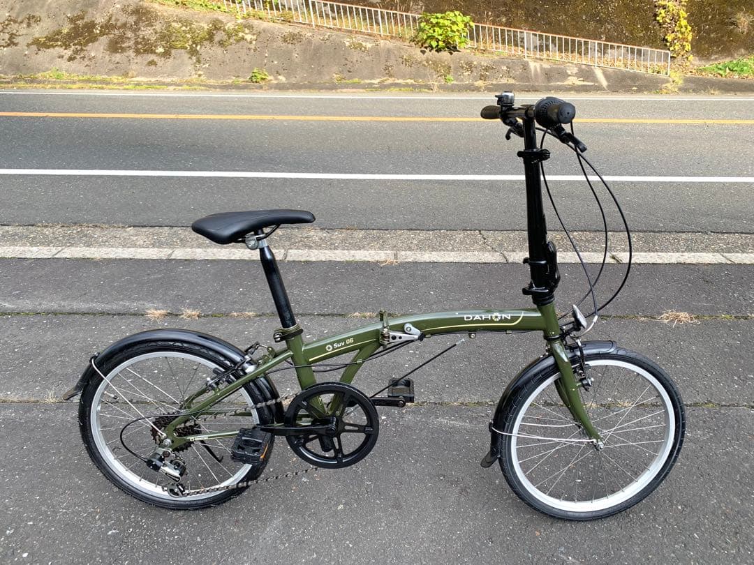 【即乘】送料無料 DAHON 折り畳み自転車 SUV D6 6速ミニベロ 小径車