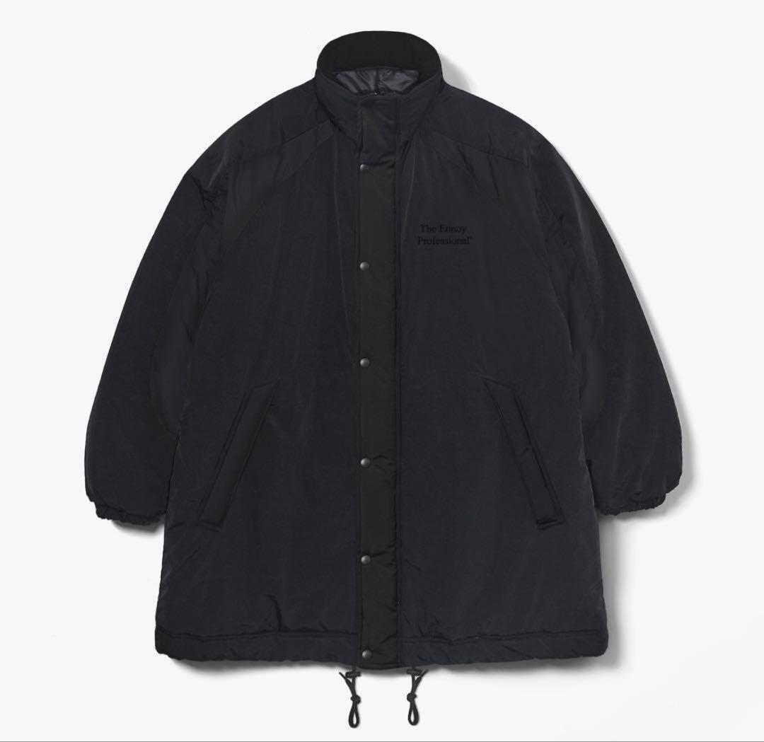 未使用　ENNOY PADDED NYLON BENCH COAT Ｌサイズ