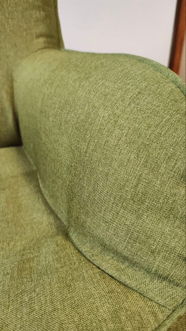 モダン グリーン アームチェア