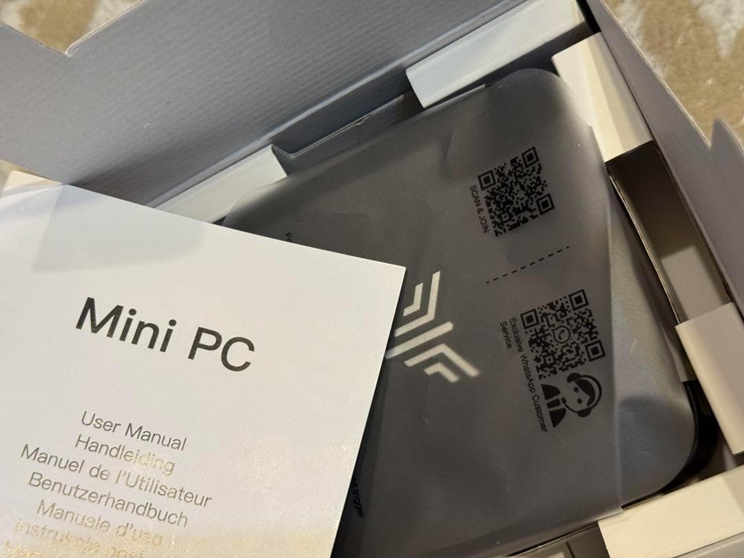 NiPoGi ミニpc n97 16GB DDR4 /512GB M.2 SSD