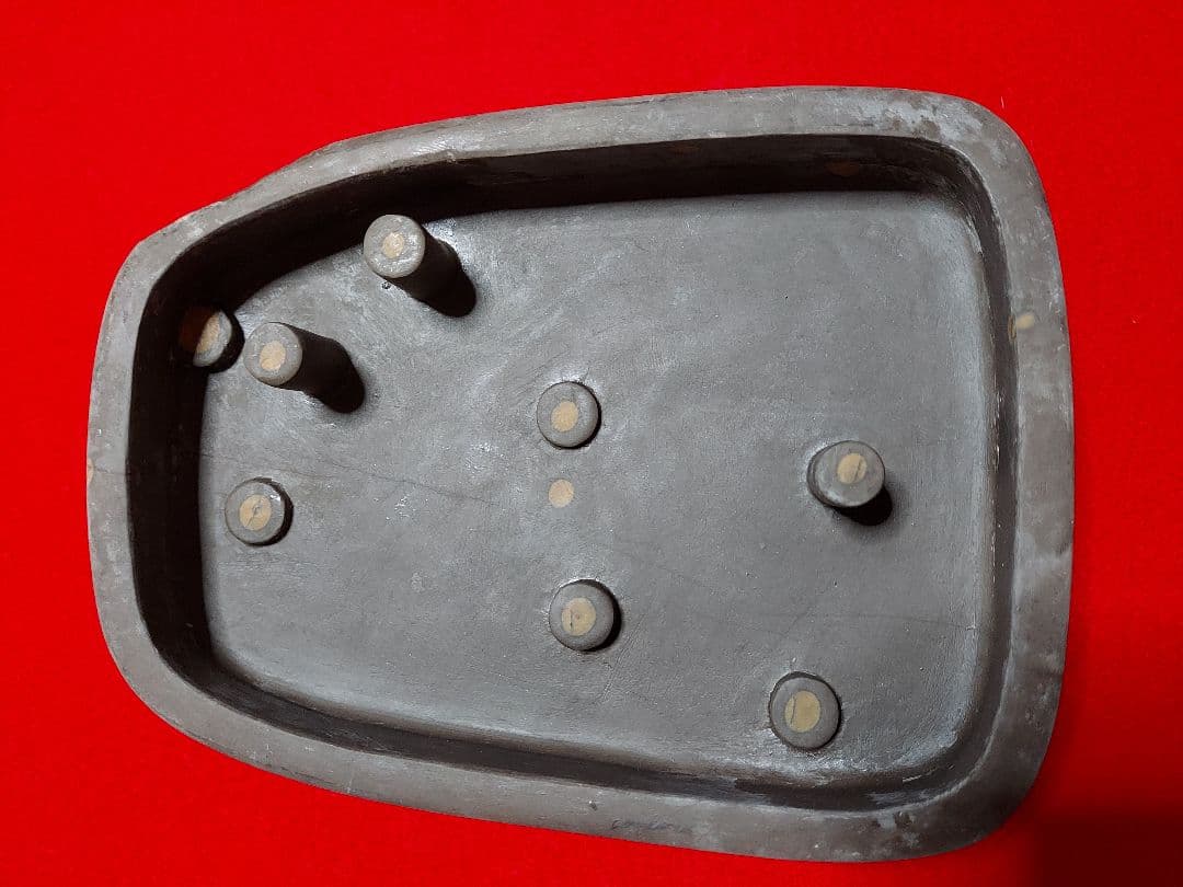 硯 見事な石眼 堂々たる風格