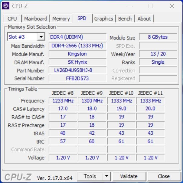 <動作確認済み>DDR4 8GB×4枚 32GB ki01