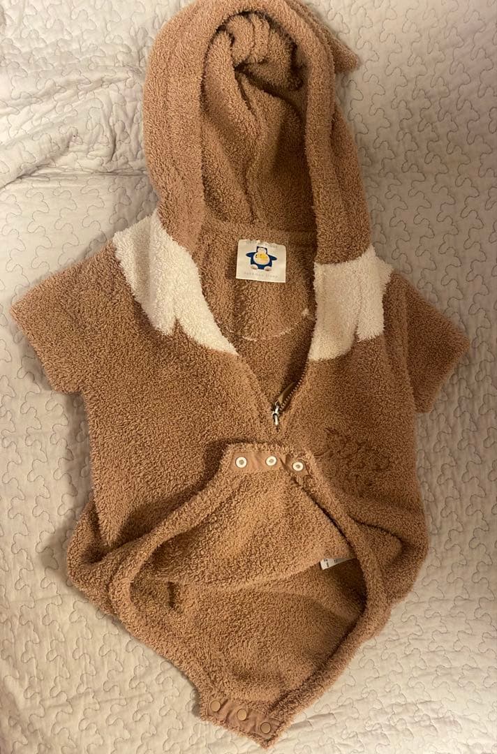 gelato pique【ポケモンスリープ】ベビモコ イーブイ ロンパース80