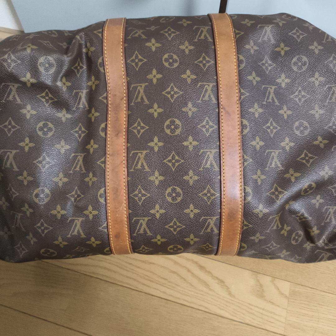 ルイヴィトン　ボストンバッグ　キーポル50レザー　モノグラム