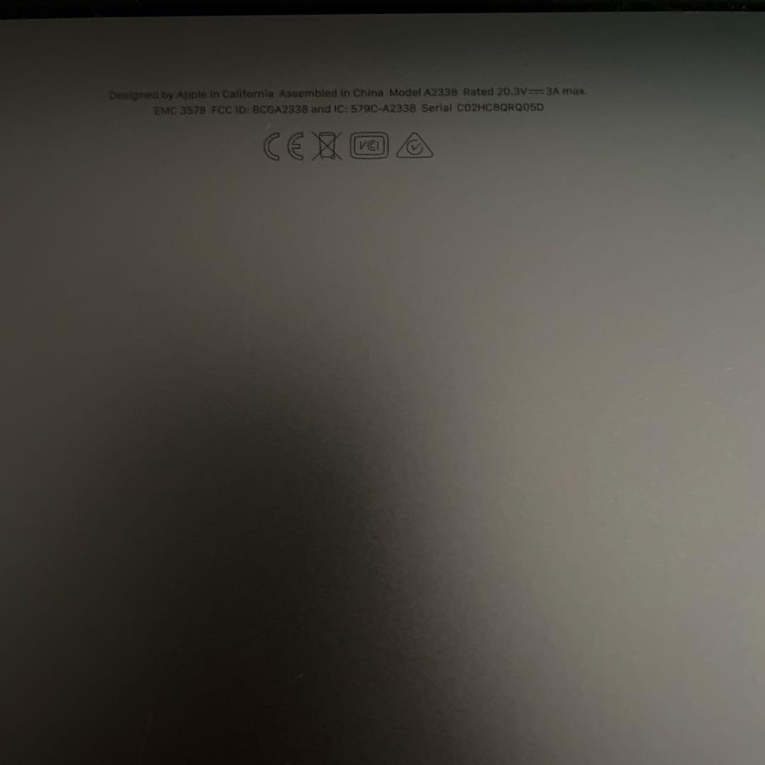 (まいさん専用) MacBook Pro M1 US 配列 8GB/256GB