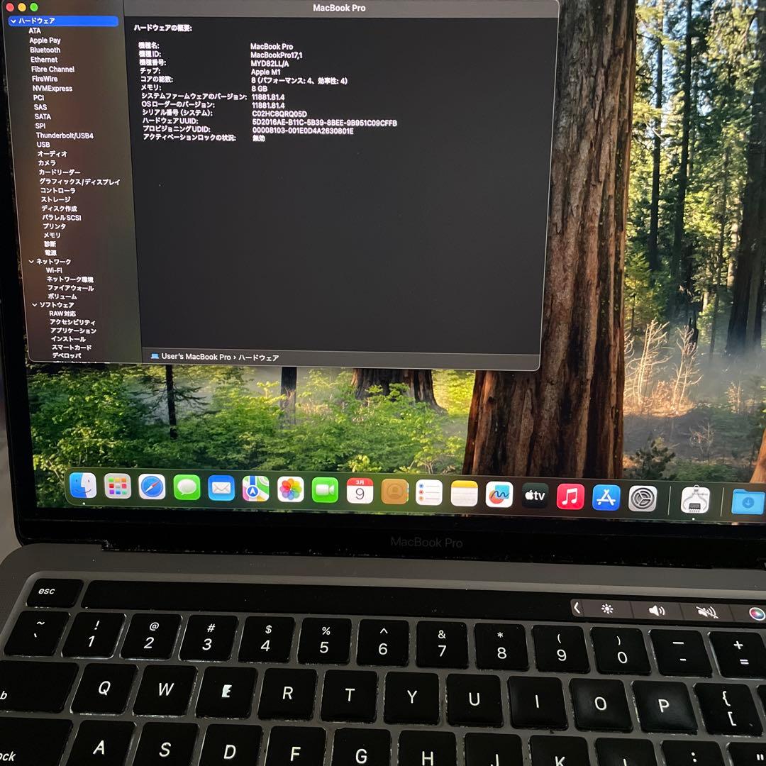 (まいさん専用) MacBook Pro M1 US 配列 8GB/256GB
