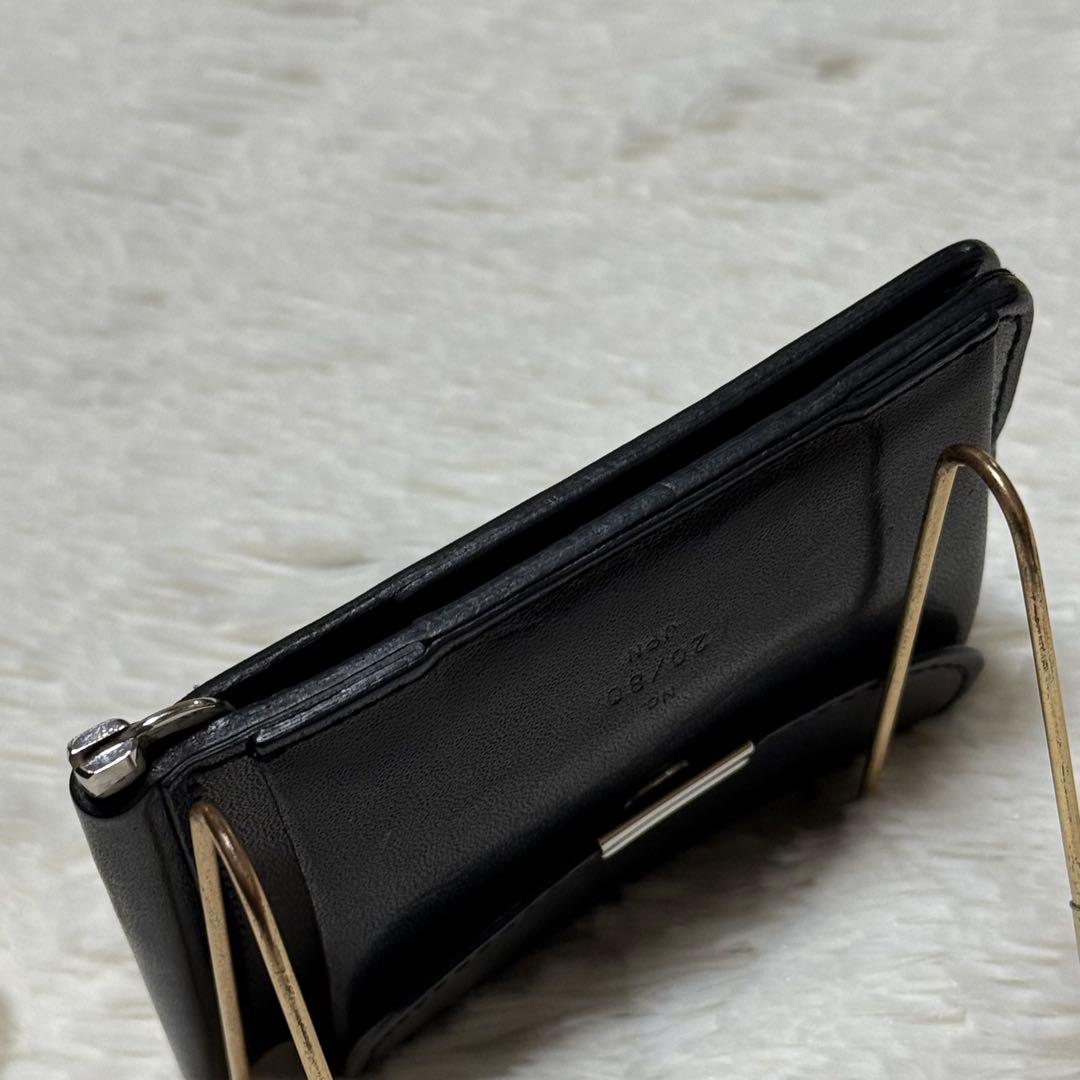 ⭐️美品⭐️　20/80　マネークリップ　二つ折り財布　小銭入れ　ブラック